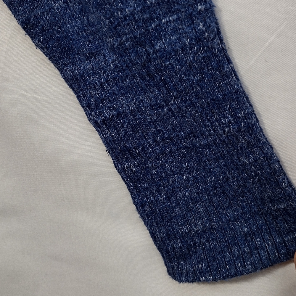 Vineyard Vines Stripped Sweater Women's XS Blue White Retro 90s Y2K Oversized - Picture 3 of 8